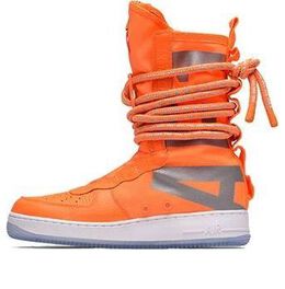 Nike: Оранжевые кроссовки  SF Air Force 1