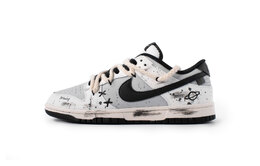 Nike: Чёрные кроссовки  Dunk