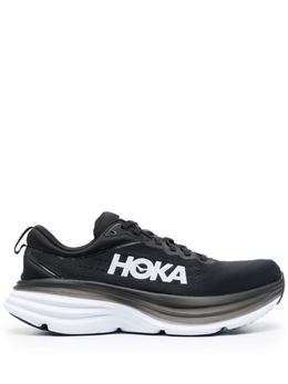 HOKA: Чёрные кроссовки 