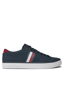 Tommy Hilfiger: Синие кроссовки  TH