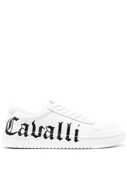 Just Cavalli: Белые кроссовки 