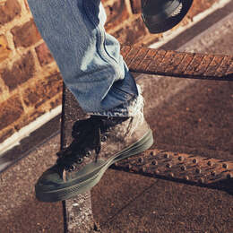 Converse: Чёрные кроссовки  Chuck Taylor All Star 70