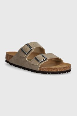 Birkenstock: Бежевые шлёпанцы 