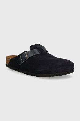 Birkenstock: Тёмные шлёпанцы  Boston