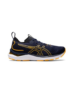 Asics: Тёмные кроссовки 