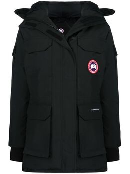 Canada Goose: Чёрный пуховик  Expedition