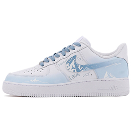 Nike: Голубые кроссовки  Air Force 1