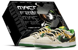 Nike: Чёрные кроссовки  Dunk