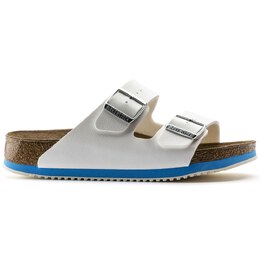 Birkenstock: Белые сандалии  Arizona