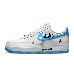 Nike: Голубые кроссовки  Air Force 1