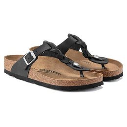 Birkenstock: Чёрные сандалии  Gizeh