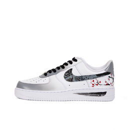 Nike: Серые кроссовки  Air Force 1