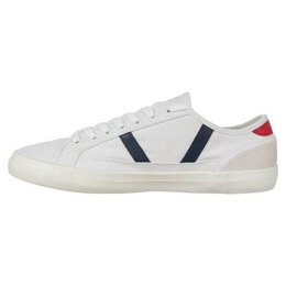 Lacoste: Белые кроссовки  Sideline