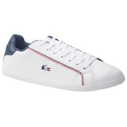 Lacoste: Белые кроссовки  Graduate