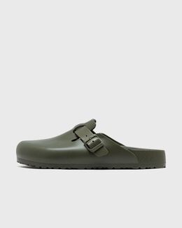 Birkenstock: Сандалии  Boston цвета хаки