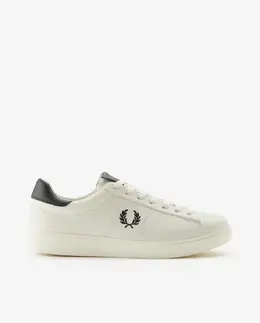 Fred Perry: Белые кроссовки 