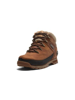 Timberland: Оранжевые ботинки 