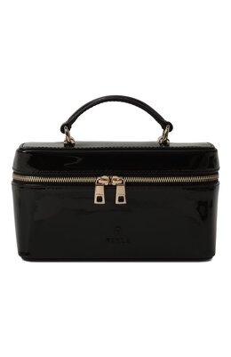 Furla: Чёрная сумка 