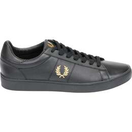 Fred Perry: Чёрные кроссовки  Spencer