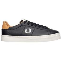 Fred Perry: Чёрные кроссовки  Spencer