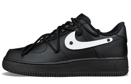 Nike: Чёрные кроссовки  Air Force 1