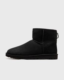 UGG: Чёрные ботинки  Classic Mini