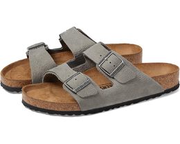 Birkenstock: Серые сандалии  Arizona