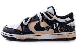 Nike: Чёрные кроссовки  Dunk