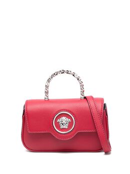 Versace: Красная сумка  La Medusa Mini