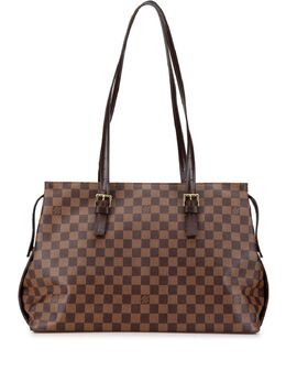 Louis Vuitton Pre-Owned: Коричневая сумка 