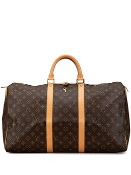 Louis Vuitton Pre-Owned: Коричневая сумка 