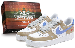 Nike: Белые кроссовки  Air Force 1