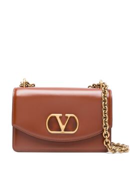 Valentino Garavani: Коричневая сумка 