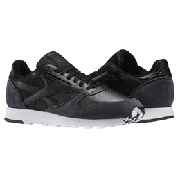 Reebok Classics: Чёрные кроссовки 