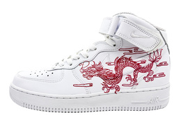 Nike: Белые кроссовки  Air Force 1