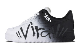 Nike: Чёрные кроссовки  Air Force 1