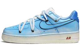 Nike: Голубые кроссовки  Air Force 1