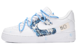 Nike: Голубые кроссовки  Air Force 1