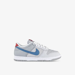 Nike: Серебристые кроссовки  Dunk Low