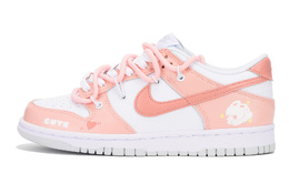Nike: Белые кроссовки  Dunk