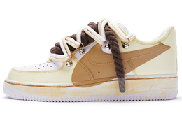 Nike: Белые кроссовки  Air Force 1