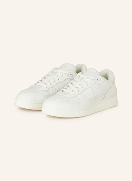 Lacoste: Белые кроссовки 