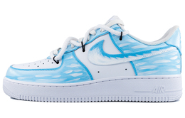 Nike: Голубые кроссовки  Air Force 1