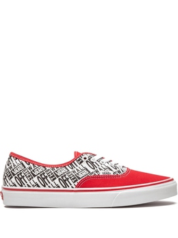 Vans: Красные кеды  Authentic