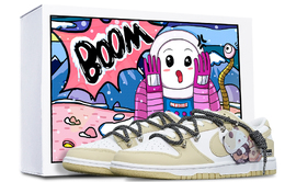 Nike: Белые кроссовки  Dunk
