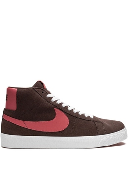 Nike: Коричневые кеды  SB Blazer Mid