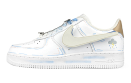 Nike: Синие кроссовки  Air Force 1