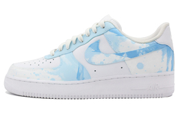 Nike: Синие кроссовки  Air Force 1