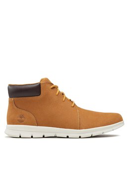 Timberland: Коричневые ботинки 