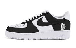 Nike: Чёрные кроссовки  Air Force 1